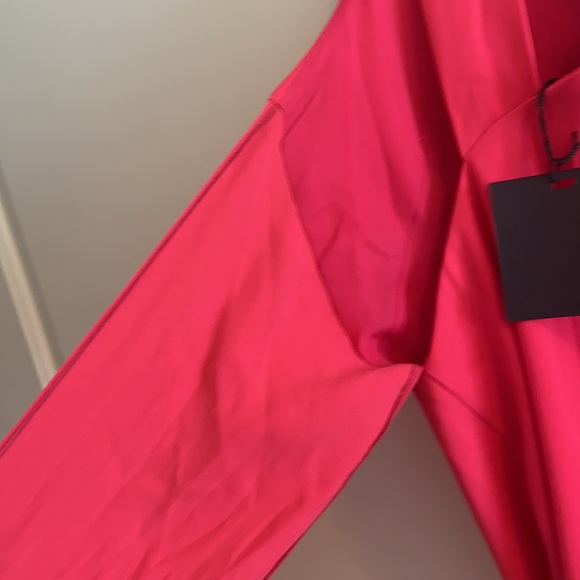 SALE ASOS Pink Double Strap Cocktail Dress - Picture 15 of 16